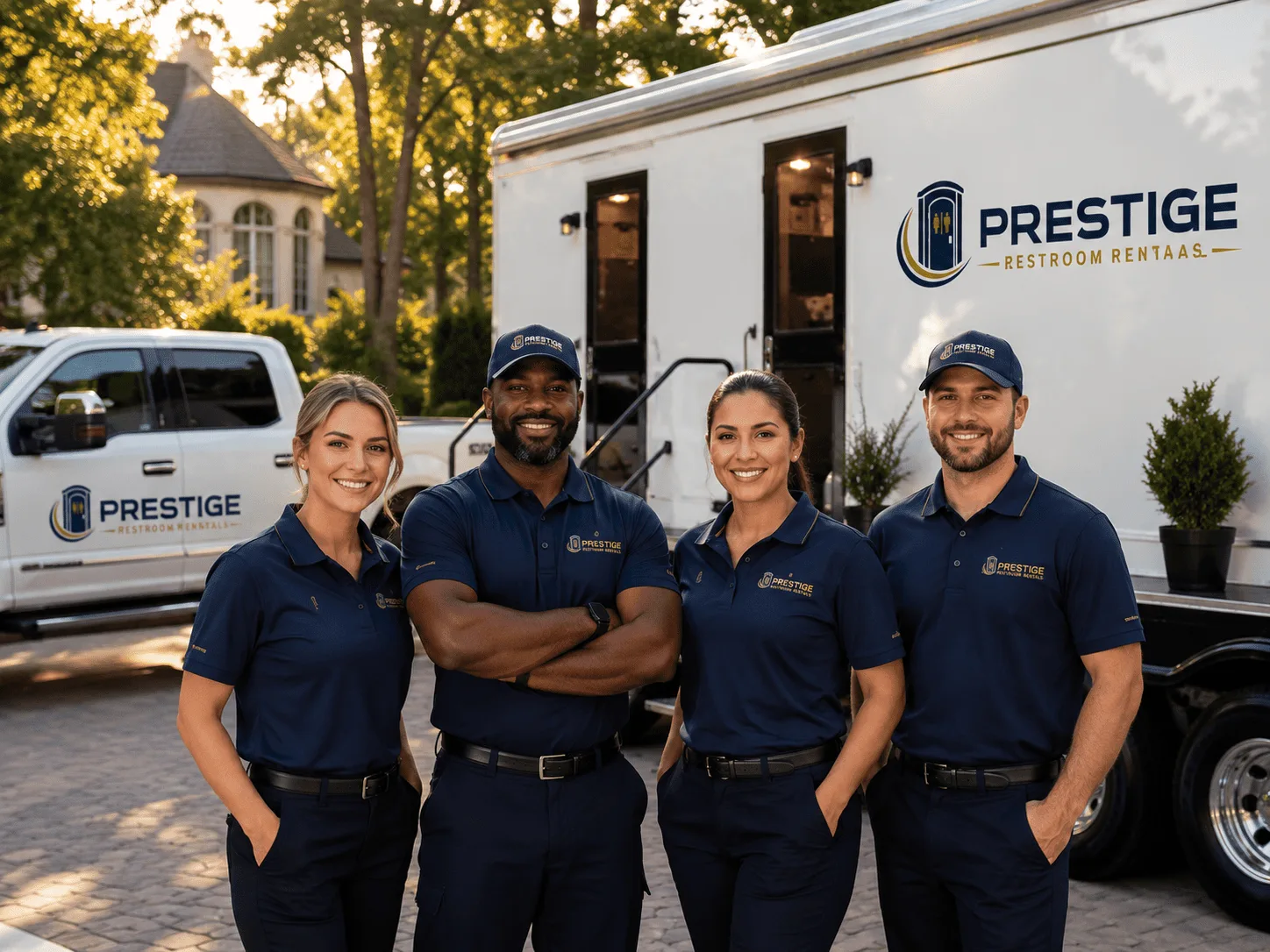 Trusted Luxury Portable Restrooms company in Asbury, MO